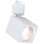 8 Watt LED Track Head 2700K/3000K/3500K/4000K/5000K CCT Selectable Dim to Warm H Style 36 Degree Beam Angle 120 Volt Black Square