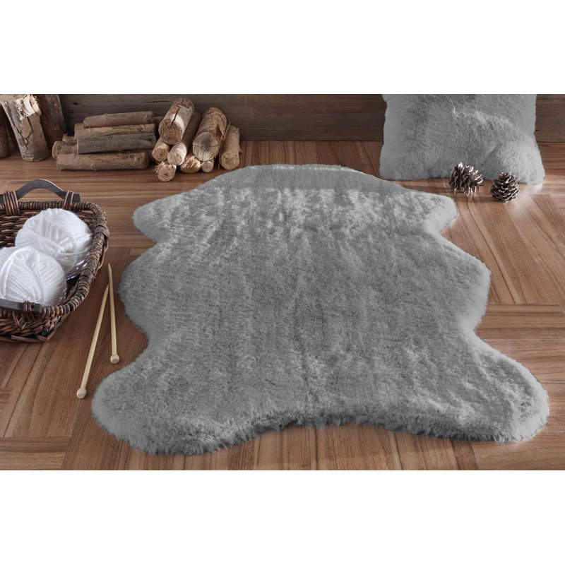Audresha Clear Area Rug, Novelty 100 x 140cm