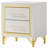 2-Drawer Bedroom Nightstand, Bedside Nightstand Table
