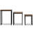 Gurney Slade Solid Wood Top Nesting Tables