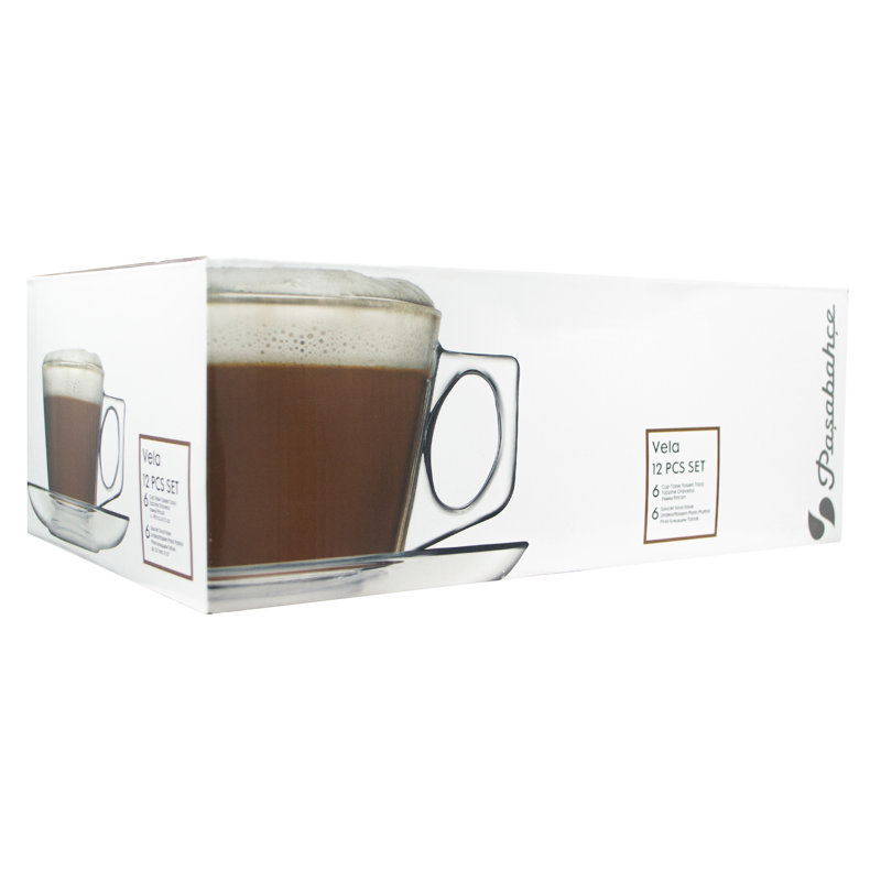 Hidayaah 6.42oz. 100% Glass Drinking Glass Set