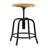 Adjustable Height Ergonomic Lab Stool with Footrest-25880922