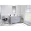 Ensemble de meuble-lavabo simple 47,2 po avec miroir Lastarza-981462495