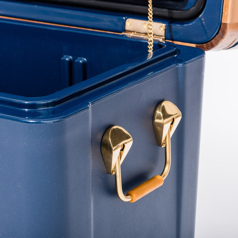 Hemingway Cooler, Navy/White