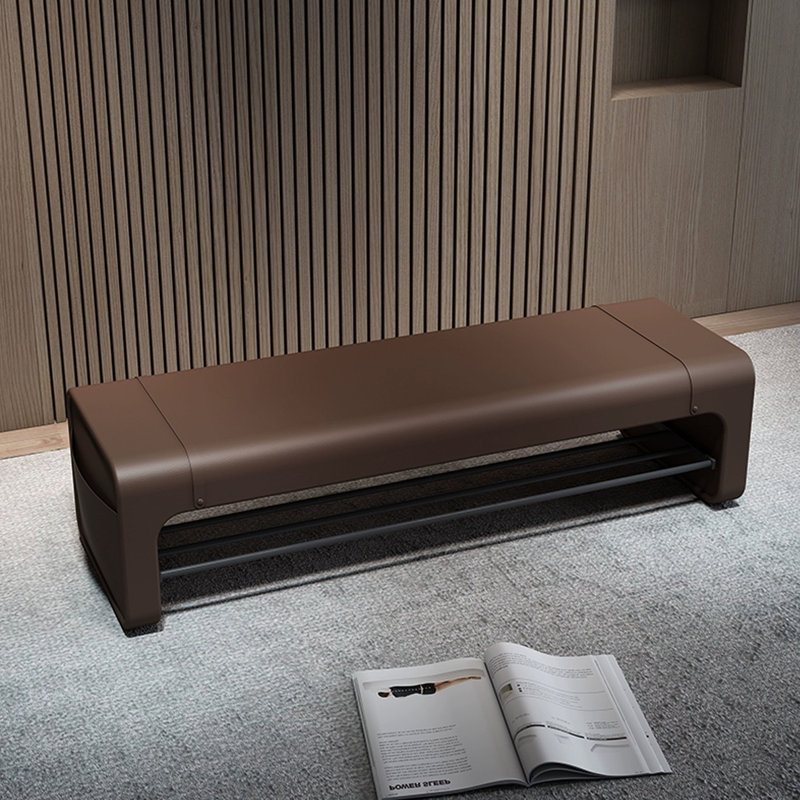 Banc de rangement rembourré pour chaussures 62,99, Café