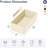 Drawer Organizer For Clothes - Underwear, Socks, Bras, Ties, And Baby Items Storage Box With Open-Box Design And Side Insert Cardboard For Enhanced Durability