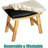 Manufactured Wood Accent Stool