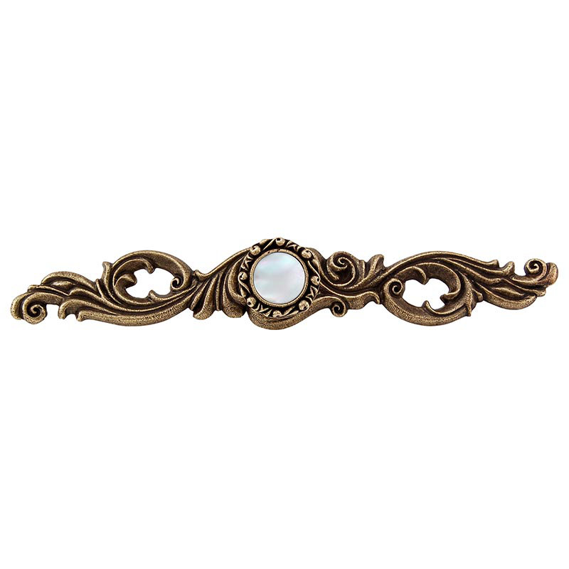 Liscio Novelty Knob, Antique Brass