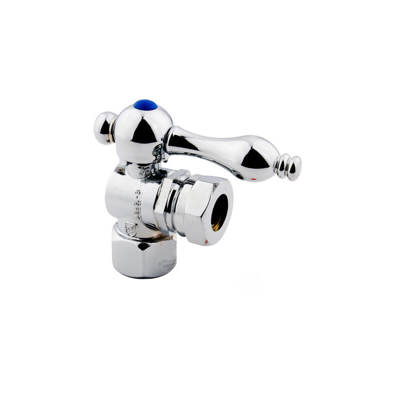 Quarter Single hole Bathroom Faucet, Chrome