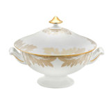 Damassé Ritz Paris Porcelain China Tureen