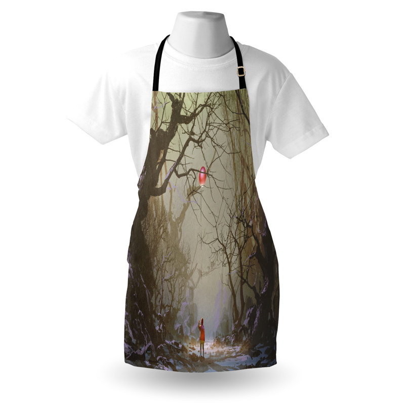 No Pattern Bib Apron