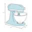 Cuisinart 12 Speed 5.5 Qt. Stand Mixer-1835584698