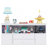 Toy Storage Organizer Kids With 2 Drawers And Doors Cabinet