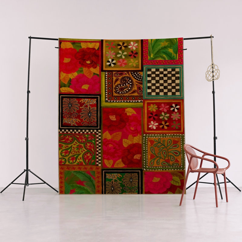Tapis intérieur / extérieur Samena, Tapis de couloir 3 pi 4 po x 8 pi 3 po
