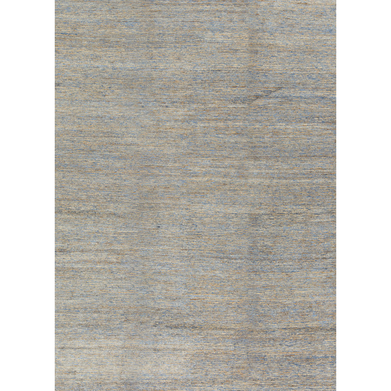 Area Rug in Dark Blue/Natural