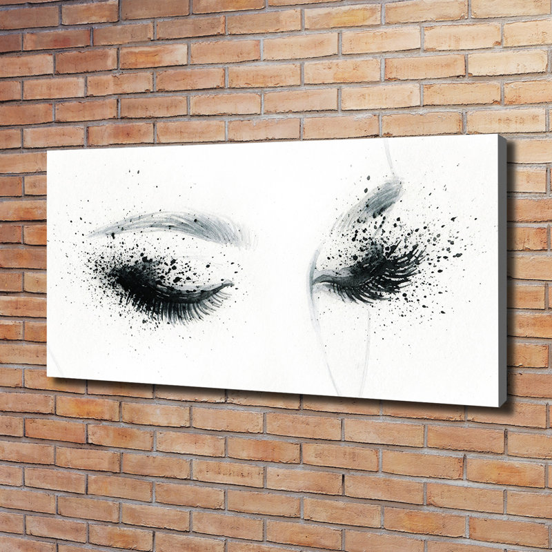 Makeup - Wrapped Canvas Print