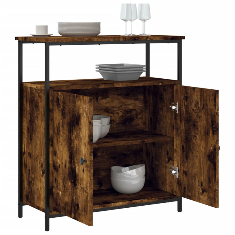 Pasho 70cm Sideboard, Smoked Oak