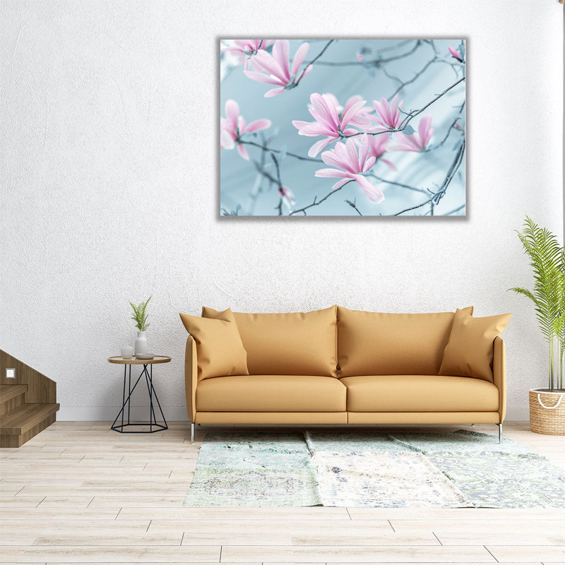 Magnolia Flowers - Canvas Print Wall Art, 18" H x 24" W