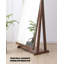 Miroir pleine grandeur en bois massif de style nordique