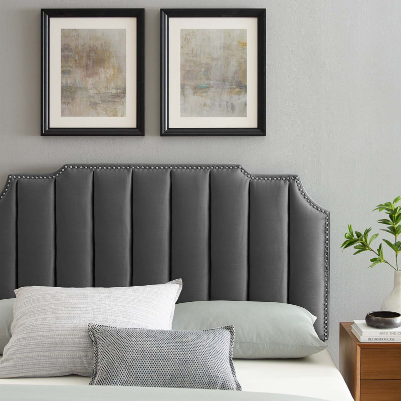 Tête de lit Modway Rosalind, Très grand, Gris anthracite