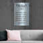 «Kitchen Rules» par Seven Trees Design, art mural en métal-467937461