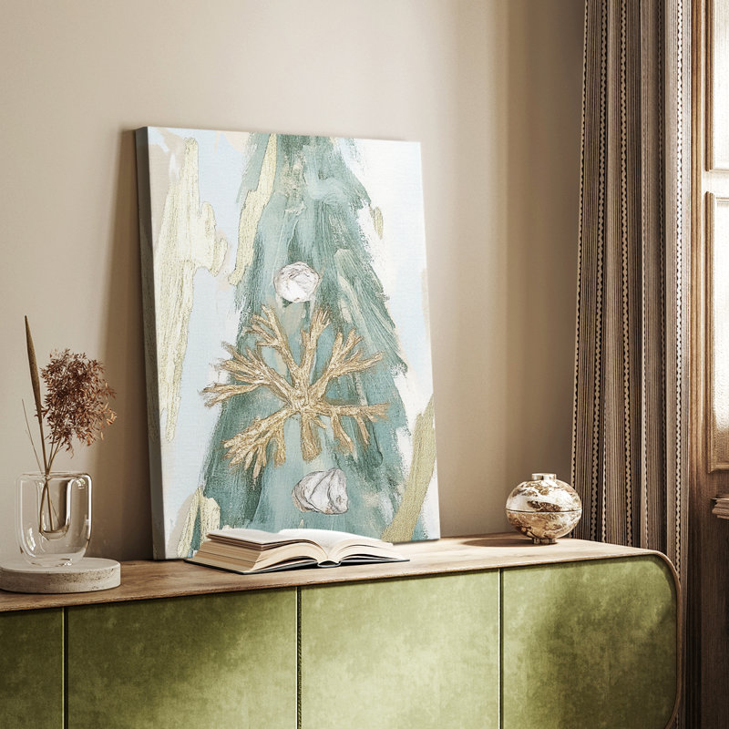 Art de Noël des Fêtes de Noël - galerie sur mesure Cavas, H 27 po x l 18 po