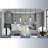 Quitman 5-Light 59" Width Modern Linear Kitchen Island Lighting