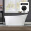67" x 32" Freestanding Soaking Acrylic Bathtub-56335179