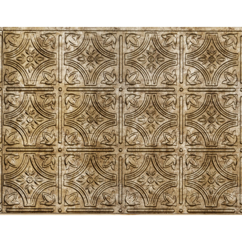 Panneau mural en vinyle 18,5 po x 24,3 po Empire, Bronze Bermudes