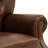 38" W Tufted Leather 270° Swivel Oversized Leather Recliner