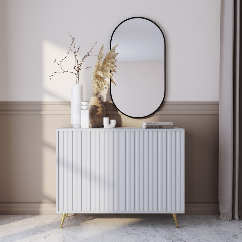 Linesville 104cm Sideboard, White