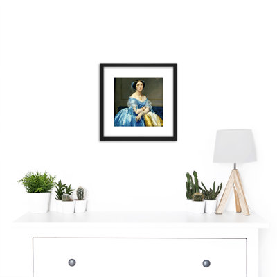 The Princesse de Broglie 1 Piece Single Picture Frame Wall Art