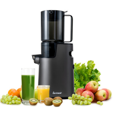 Slow Masticating Juicer Machines Cold Press Juicer Machines With 4" Wide Chute Pure Juicer Machine