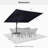 Jordin 11' x 15' Rectangular Cantilever Umbrella，Without Base-622246107