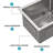 Undermount Kitchen Sink Single Bowl Kitchen Sink Basin