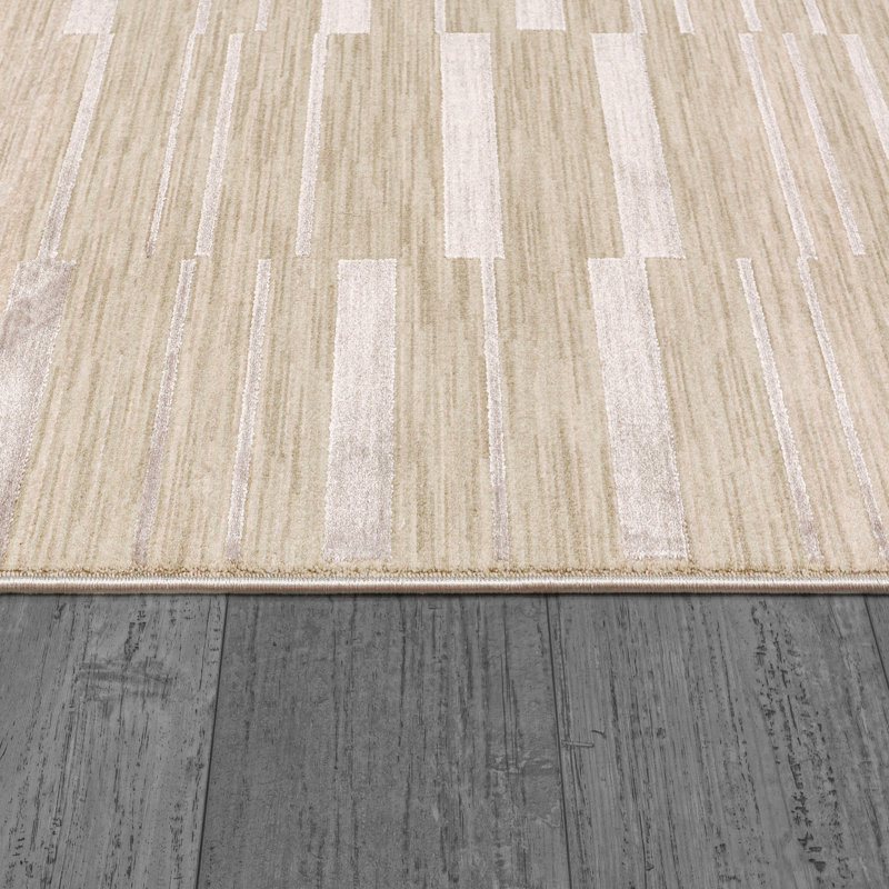 Tapis rectangulaire Linneah, Rectangle 5 pi 3 po x 7 pi 7 po