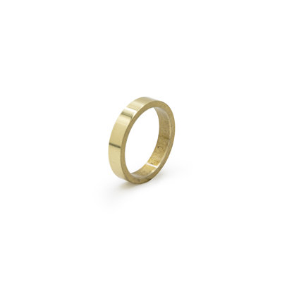 FHC RCT256PB .256" Cylinder Ring - Polished Brass
