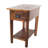 Inola Solid Wood End Table with Storage