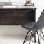 Bureau d'écriture rustique gris avec résistance aux taches - eau et chaleur, tableau classé E0, 2 fois plus épais, fabriqué en bois composite imperméable, résistant aux rayures et aux taches, classé double