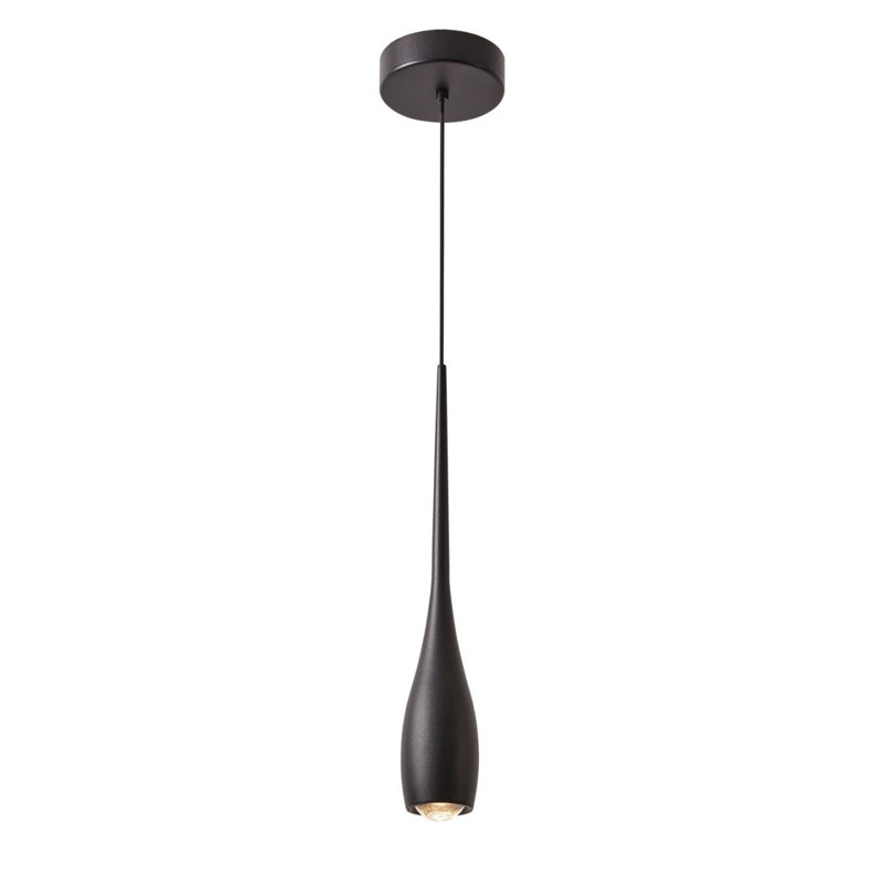 Luminaire suspendu pour îlot de cuisine, Noir mat