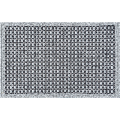 Tapis intérieur / extérieur gris clair Mondamin