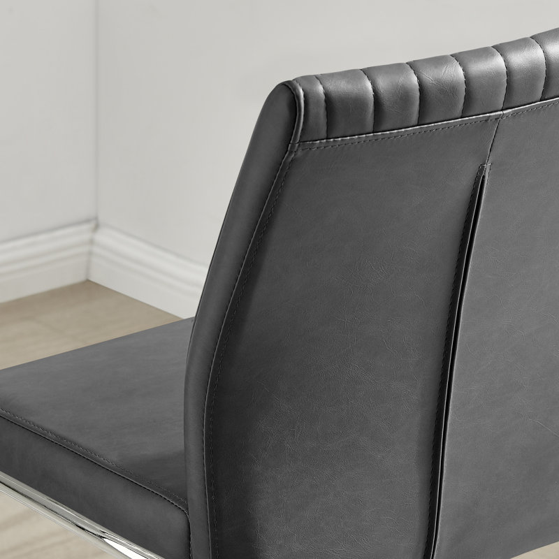 Chaises de bar Loren Luxury, Noir, noir, noir, noir