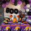 Nappe d'Halloween, 2 pièces d'articles de fête d'Halloween