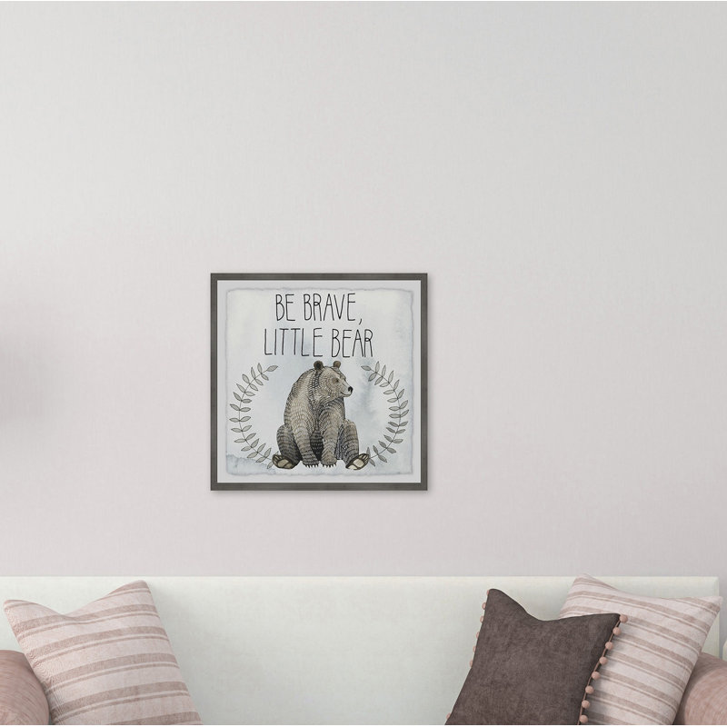 « forest friends i », art encadré Croskey, H 12 po x l 12 po x P 1,5 po