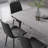 Gray Rectangular Rock Slab Dining Table-1053019689