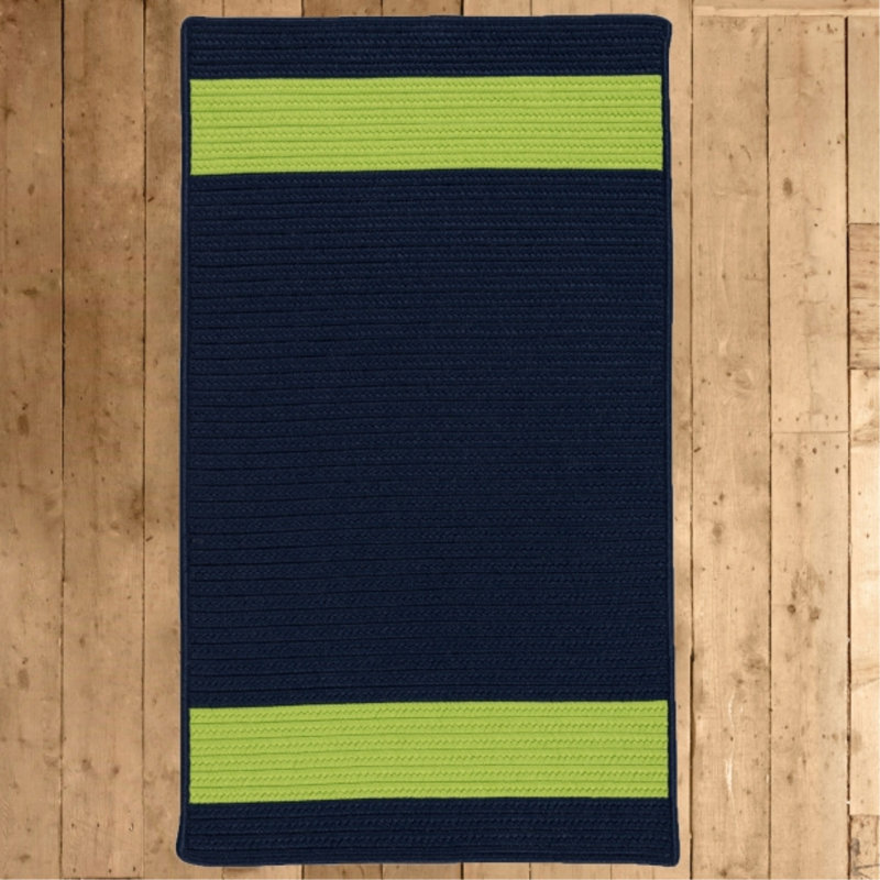 Tapis intérieur / extérieur Sumrall - vert marine, Rectangle 2 pi x 3 pi