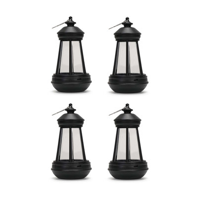 Alenushka 17cm Solar Powered Integrated LED Outdoor Hanging Light