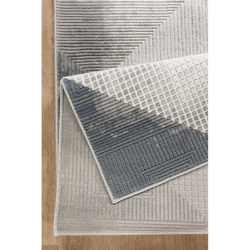 Geometric Interweave Area Rug, Rectangle 7'10" x 10'6"