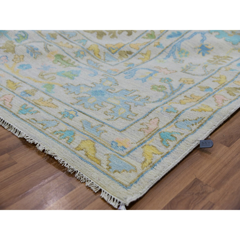 Tapis surdimensionné 100% laine tissé à la main 12 pi 4 po x 14 pi 10 po D8ECC4494C0E4FF39786F3FCA744BF8C