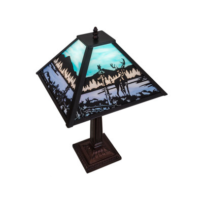 Rustic Lodge Table Lamp